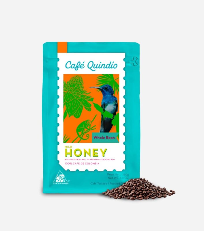 Quindío Honey kávé - mézes izvilagú specialty arabica szemes kávé