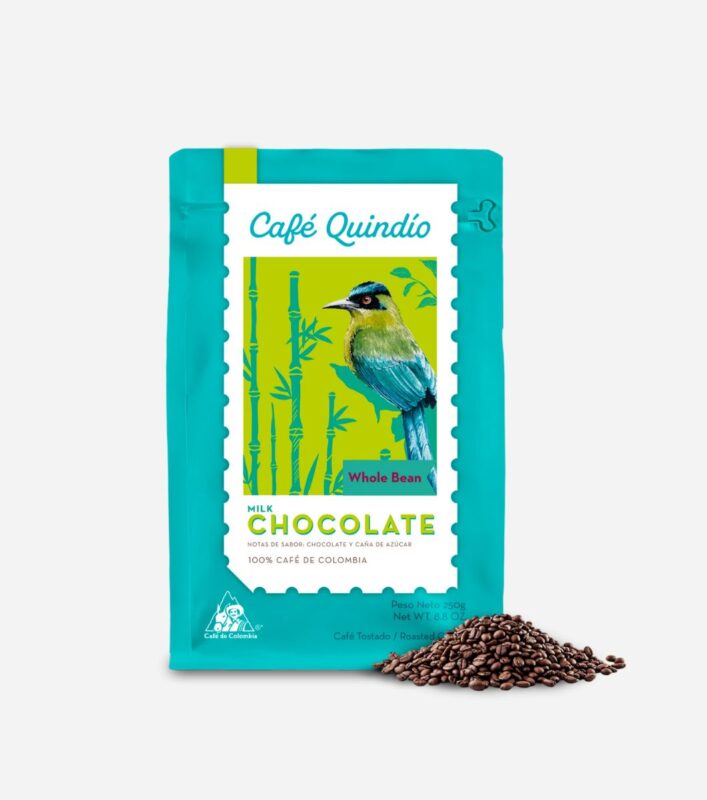 Quindío tejcsokolade specialty kávé - prémium kolumbiai arabica