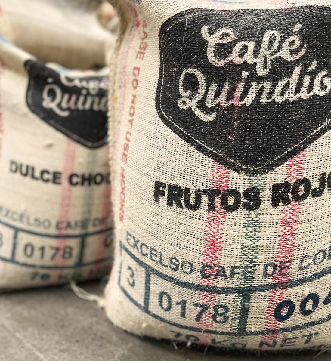 Café Quindío kávés babzsák a kolumbiai kávérégióból